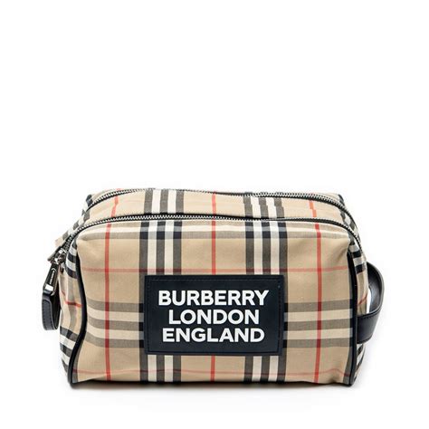 burberry pouch womens|burberry travel pouch.